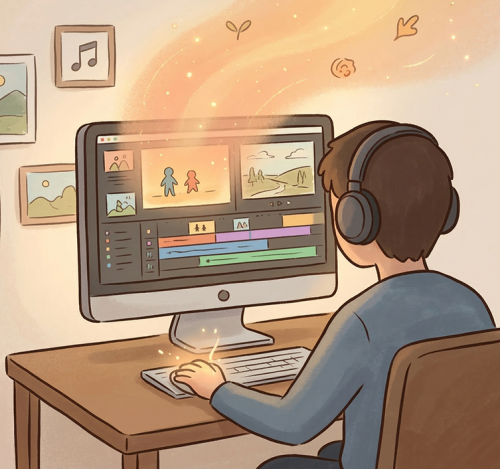 モニターの向こう側に、愛をのせて。